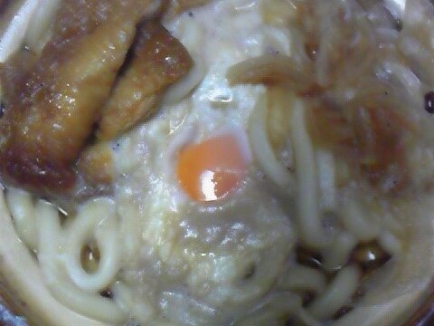 新玉ねぎ甘辛うどん